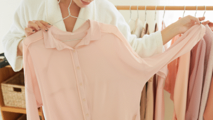 Silk Draped Blouse